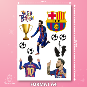 Wydruk Cukrowy FC Barcelona #1